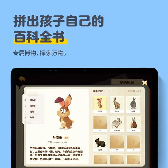 拼出专属百科全书